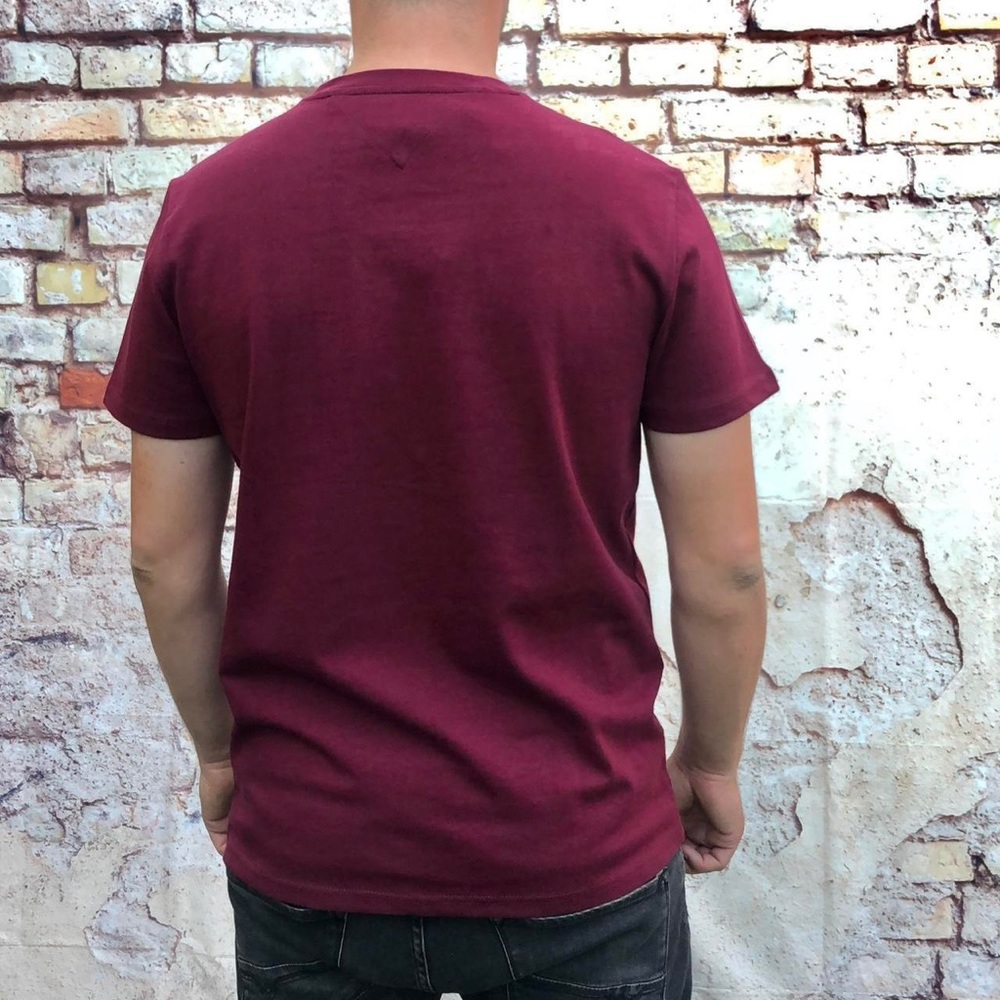 Tommy Hilfiger crimson tee shirt - Picture 4 of 4